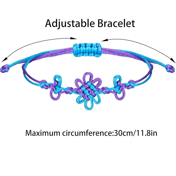 KPop Demon Hunters Trendy Bracelet Chinese Knot Woven Friendship Bracelet