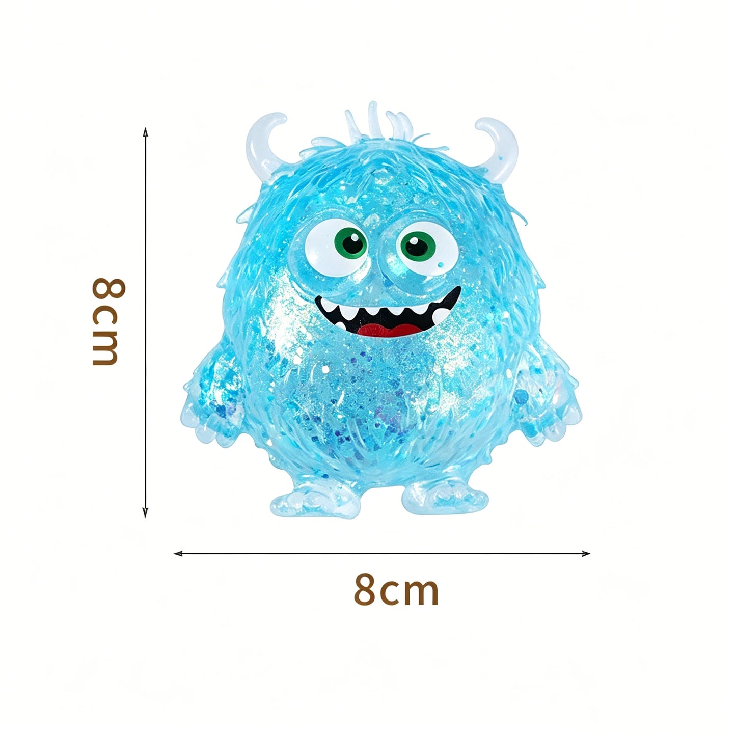 Glitter Monster Squishy Stress Relief Toy
