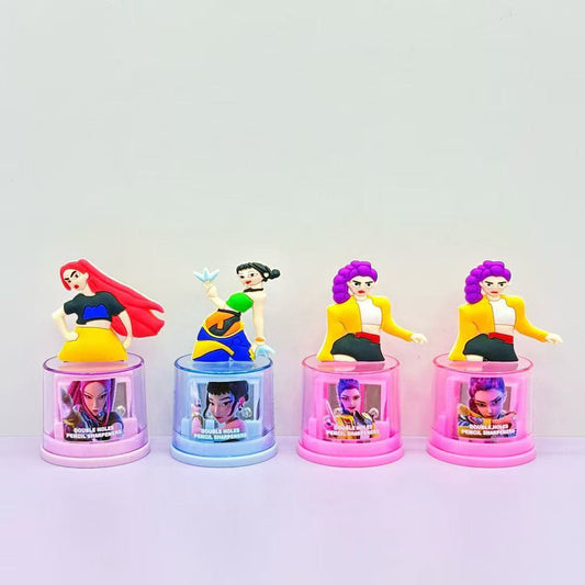KPOP Demon Hunters Cartoon Character Pencil Sharpener for Kids School & Office Stationery