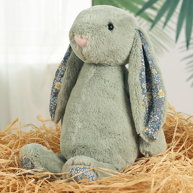 Soft Plush Bunny Rabbit Toy Classic Floppy Ears Stuffed Animal, Cuddly Gift for All Ages