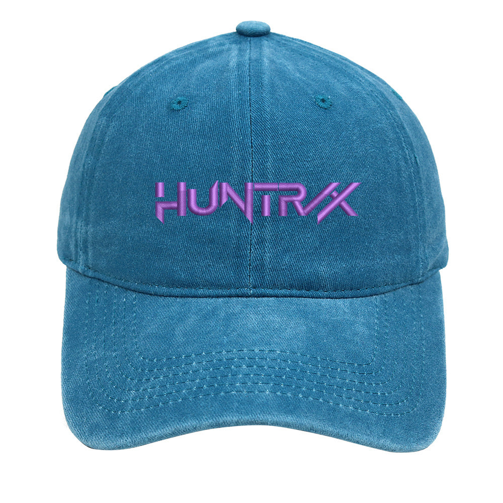 K-Pop Demon Hunter HUNTR/X Embroidered Washed Baseball Cap – Unisex Casual Hat