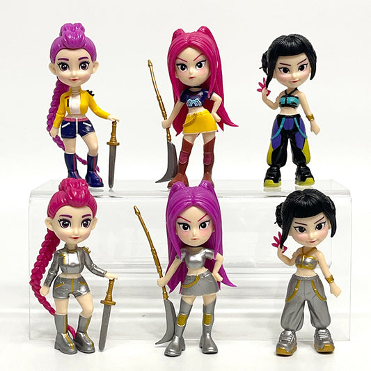 K-Pop Demon Hunters Blind Box Figures — 6 Styles Collectible Action Figure Mini Toy Ornaments