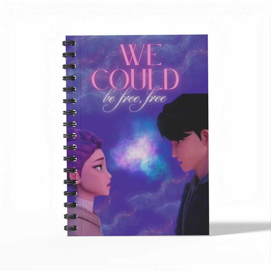 K-Pop Demon Hunters Merchandise A6 Spiral Notebook Student Office Stationery