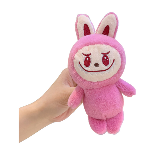 Labubu Plush Keychain – Cute Stuffed Doll Bag Charm & Universal Key Ring Accessory