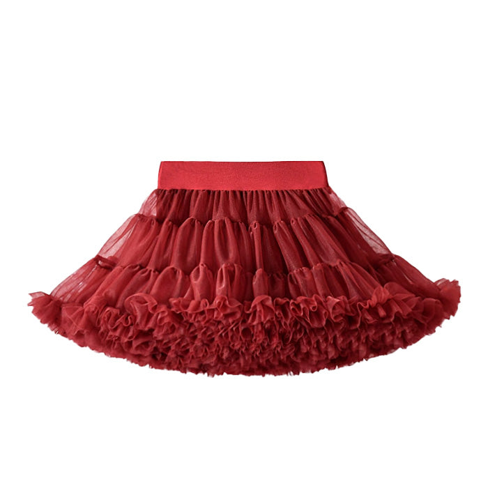 Toddler Girls Summer Multicolor Tutu Tulle Skirt
