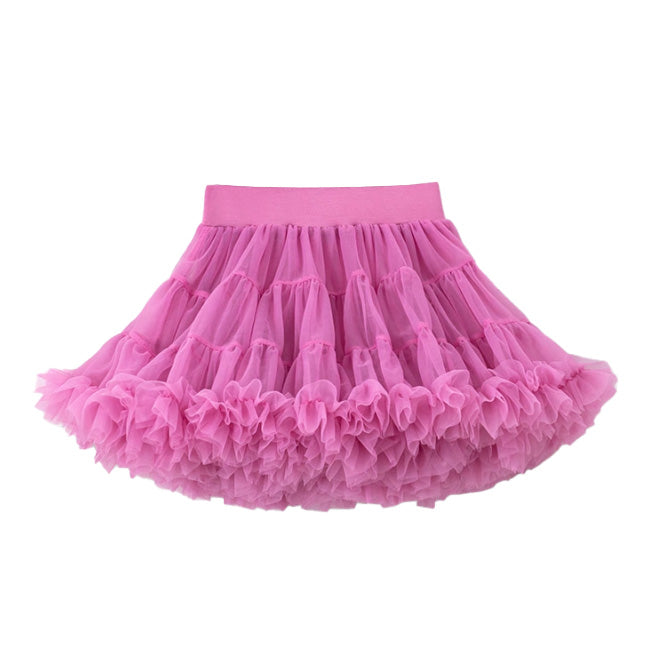 Toddler Girls Summer Multicolor Tutu Tulle Skirt
