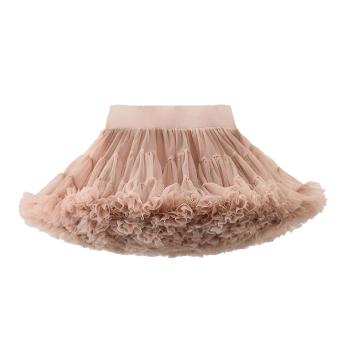 Toddler Girls Summer Multicolor Tutu Tulle Skirt