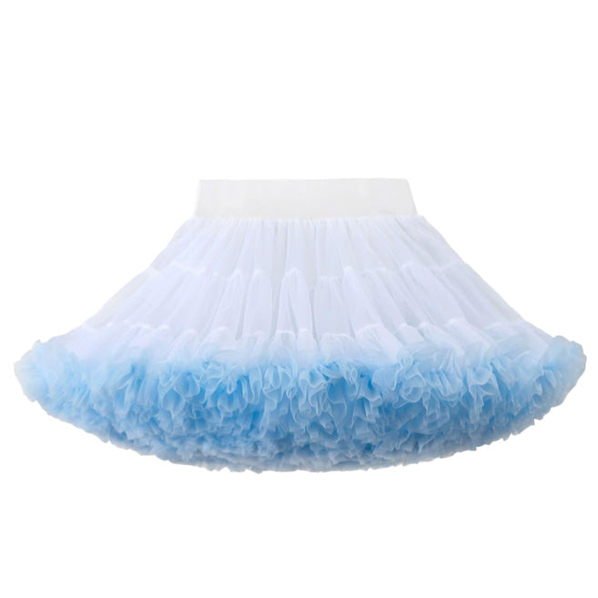 Toddler Girls Summer Multicolor Tutu Tulle Skirt
