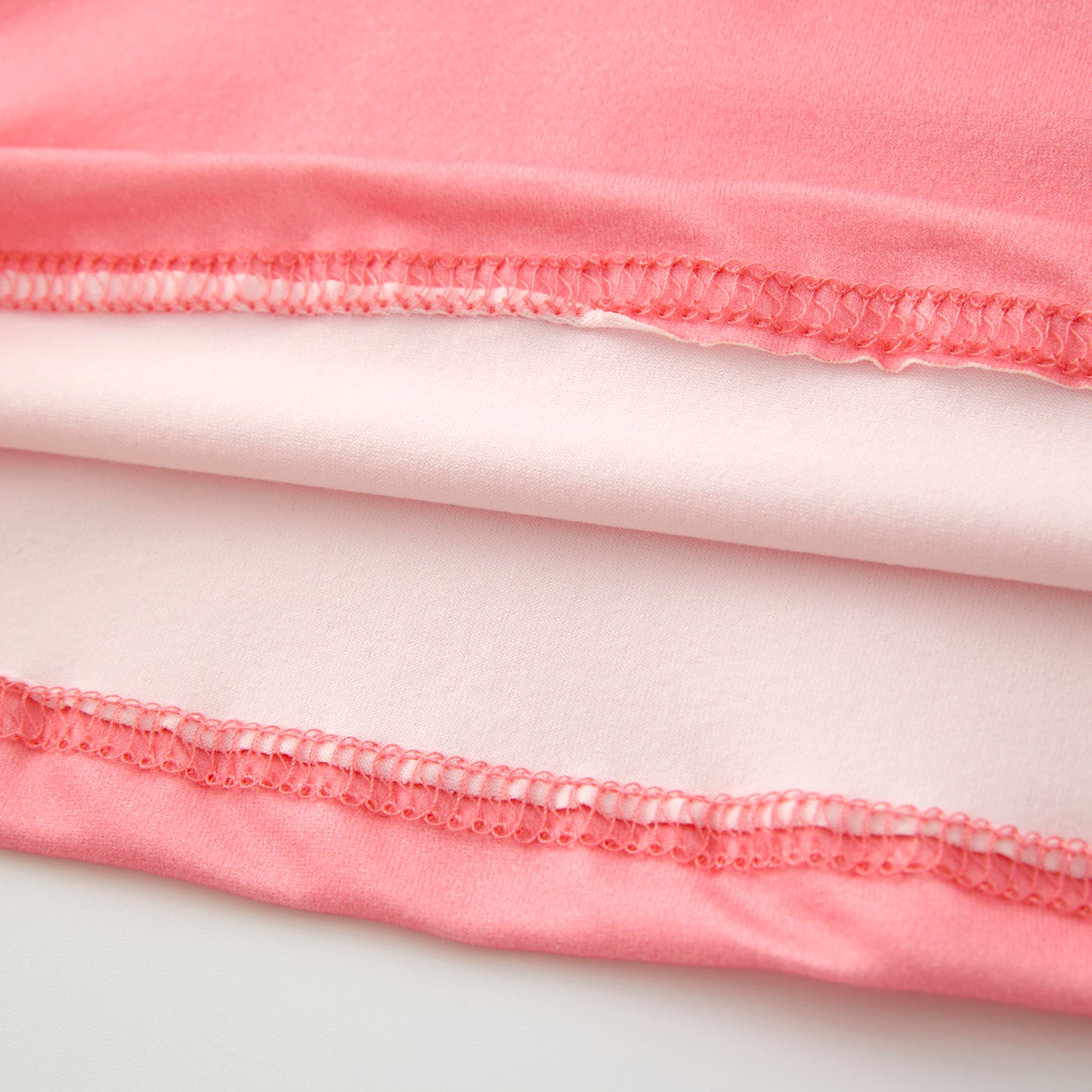 Girls Summer Watermelon Pink Soft Skirt Set