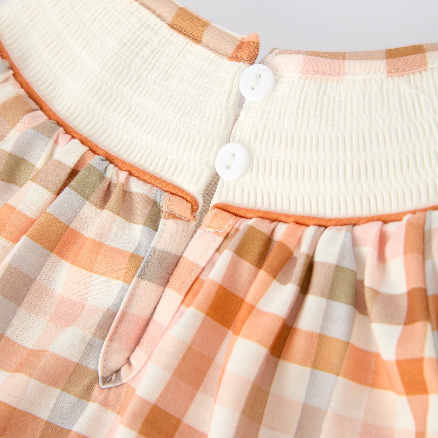 Thanksgiving Pumpkin Turkey Bow Embroidery Smock Fall Bubble Romper