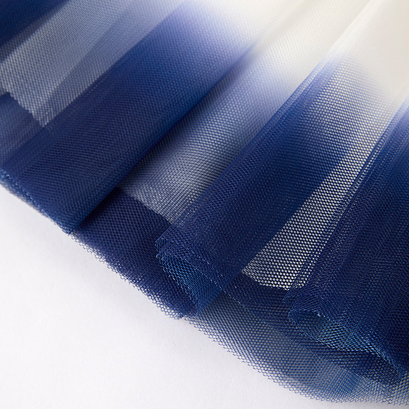 Girls Summer Red Blue White Tulle July 4th Dress