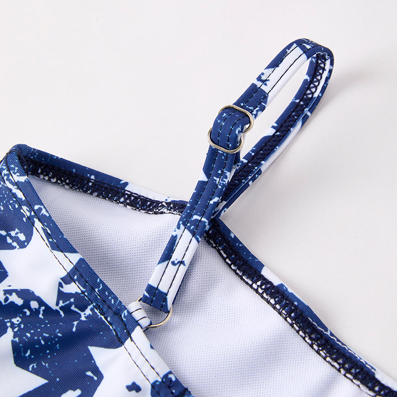 Girls 2 Pieces Summer July 4th Boutique Cute Swimsuit