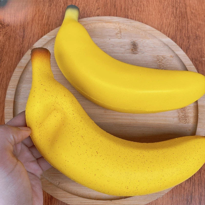 Simulation Banana Squishy Slow Rising Stress Relief Squeeze Toy