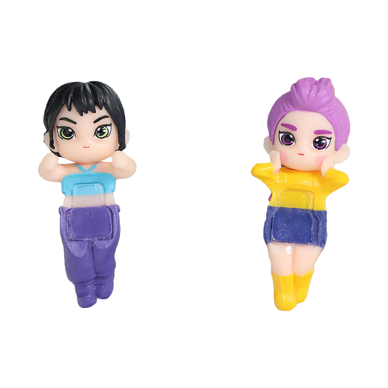 K-Pop Demon Hunters Angel Lying Figure Blind Box – Creative Desk Toy, Phone & Monitor Decoration Collectible