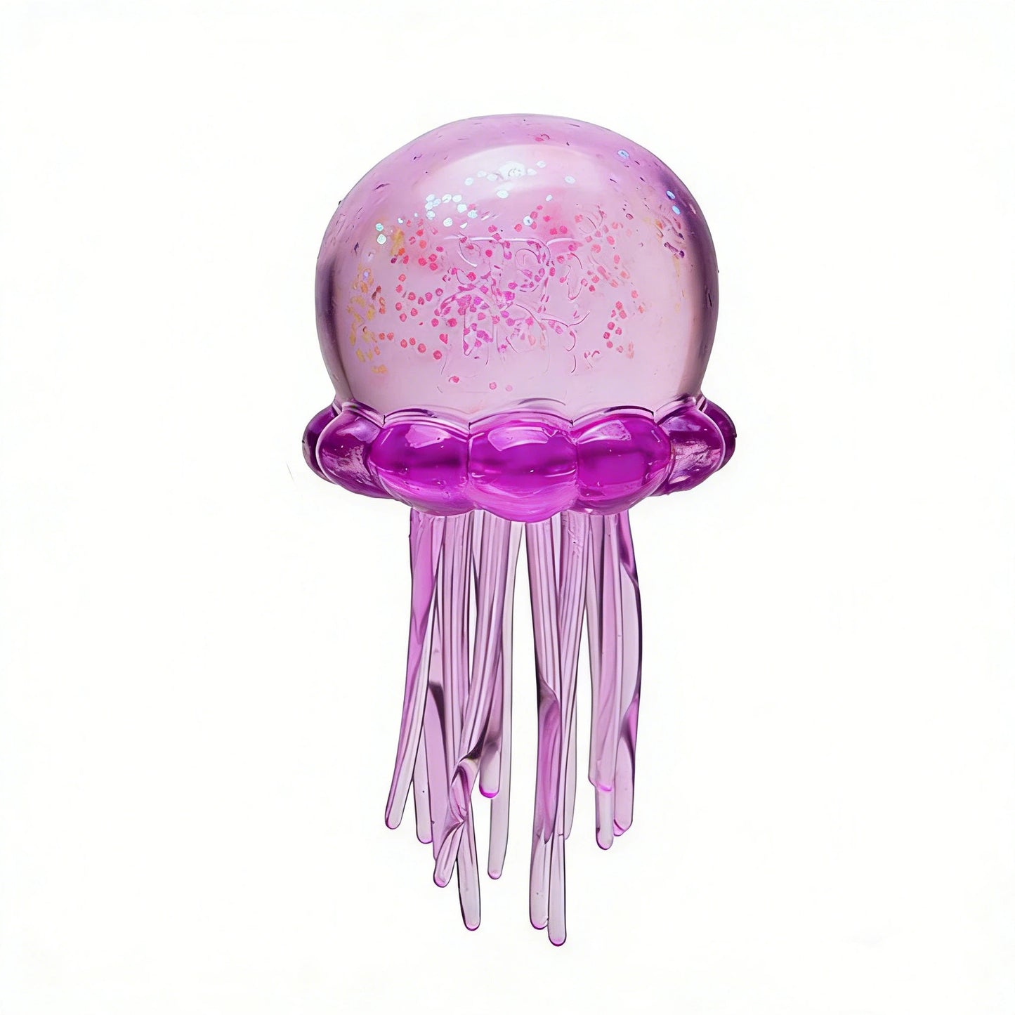 Glitter Jellyfish Toy Slow Rising Stress Relief Squeeze Toy Boxed Set