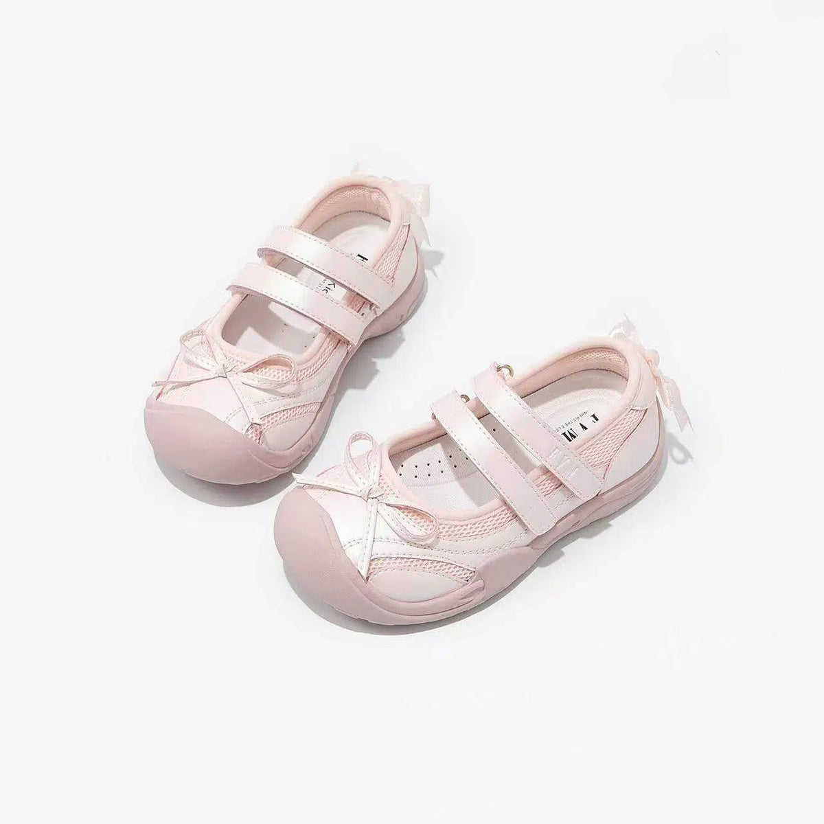 Girls Bow Mary Jane Sneakers – Cute 3-Season Casual Shoes