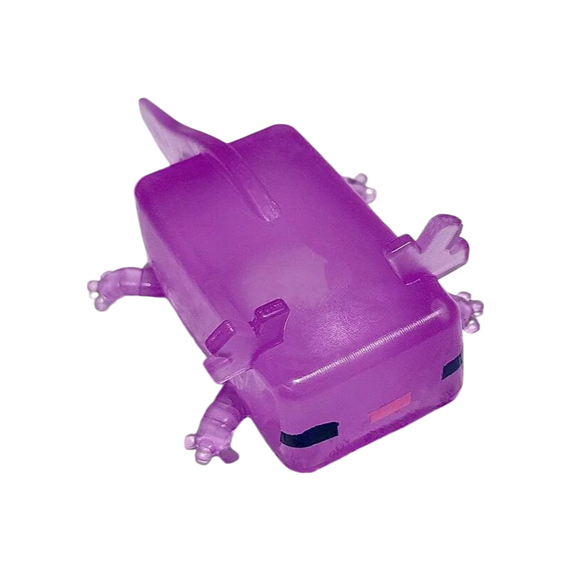Clear Axolotl Squishy Soft Squeeze Stress Relief Fidget Toy
