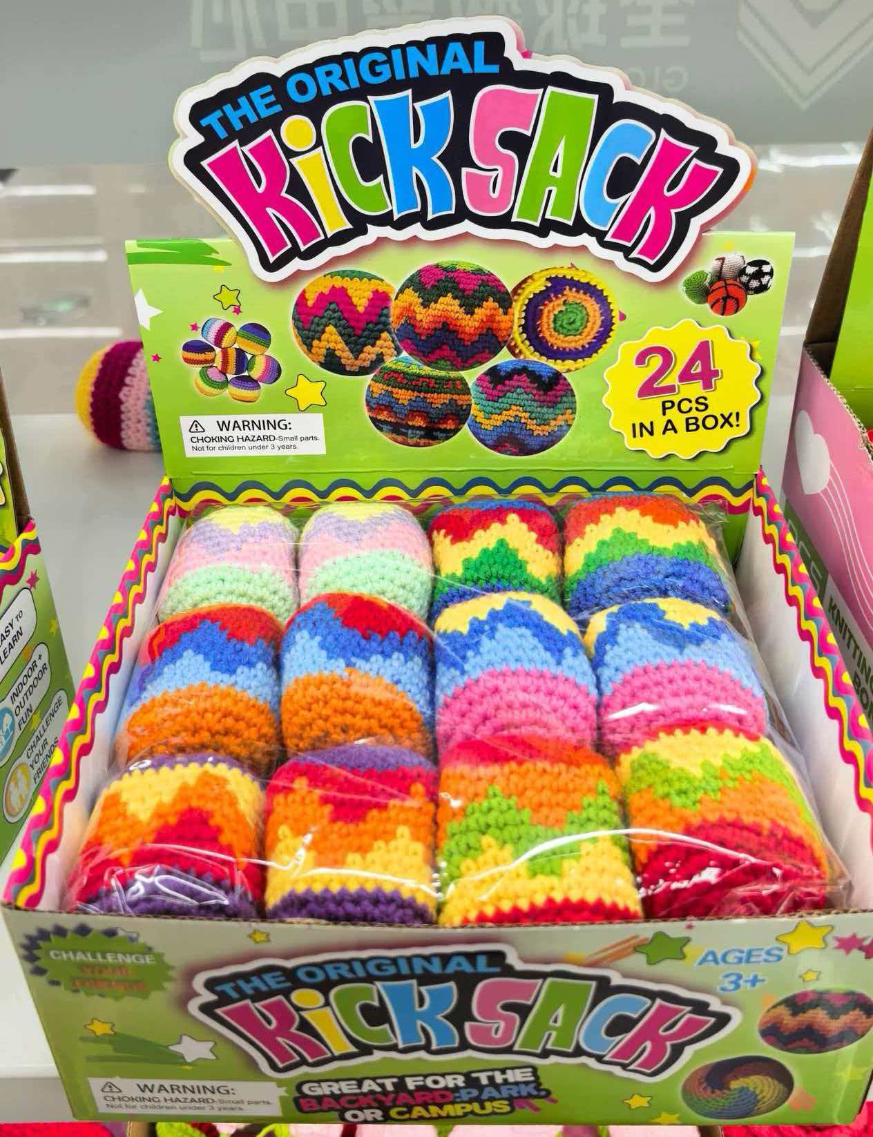 Handmade Crochet Stress Balls Set – Knitted Fidget Balls (24pcs Display Box, Assorted Colors)