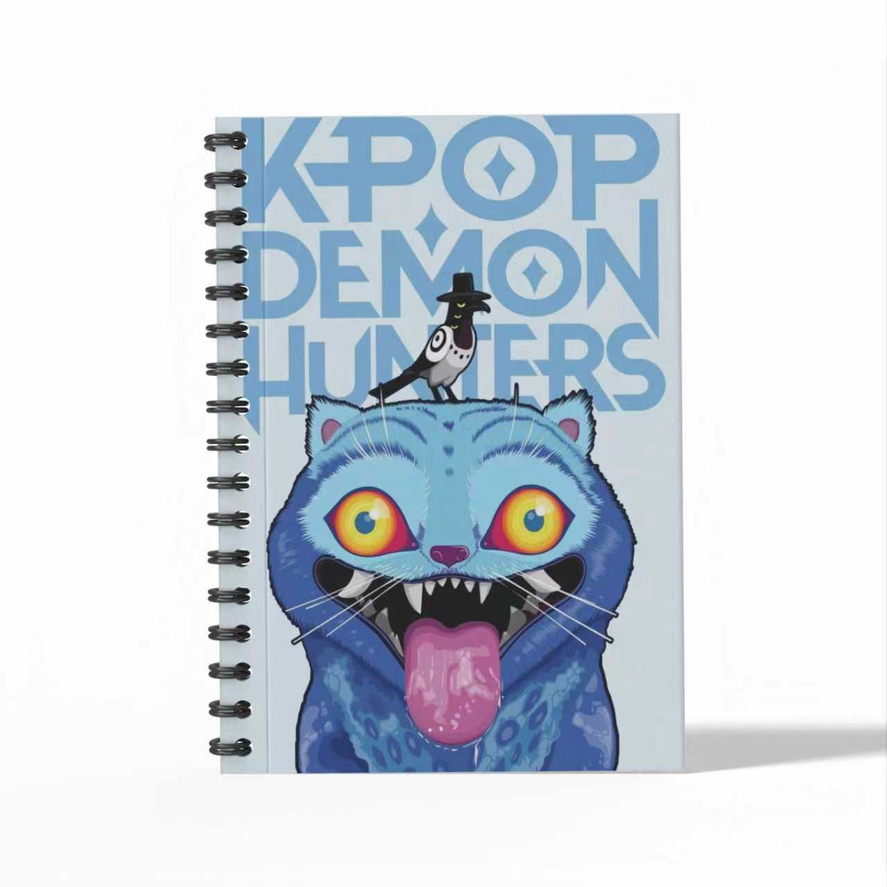 K-Pop Demon Hunters Merchandise A6 Spiral Notebook Student Office Stationery