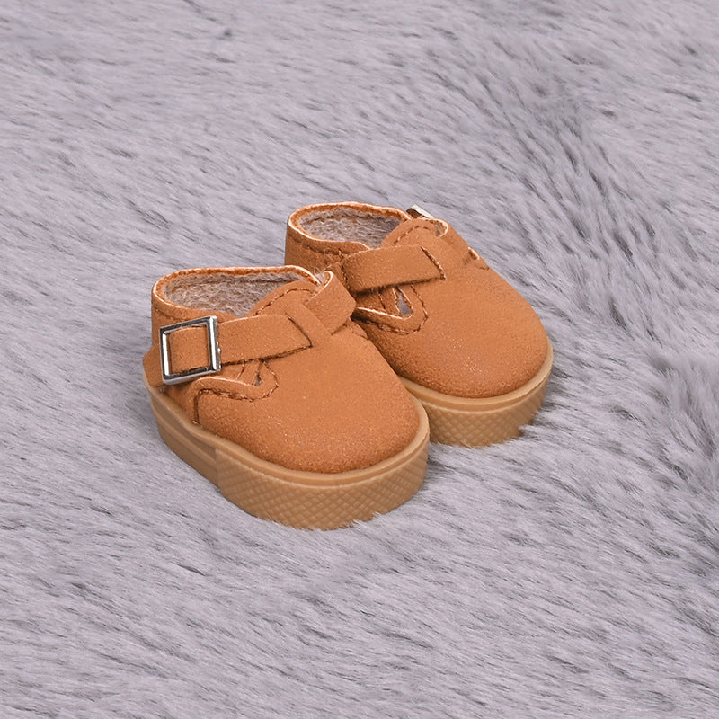 Birken-Style Doll Sandals for Labubu Gen 1 / 2 / 3 – Mini Doll Shoes Accessory