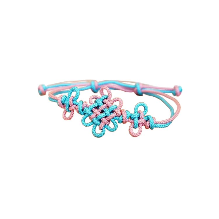 KPop Demon Hunters Trendy Bracelet Chinese Knot Woven Friendship Bracelet
