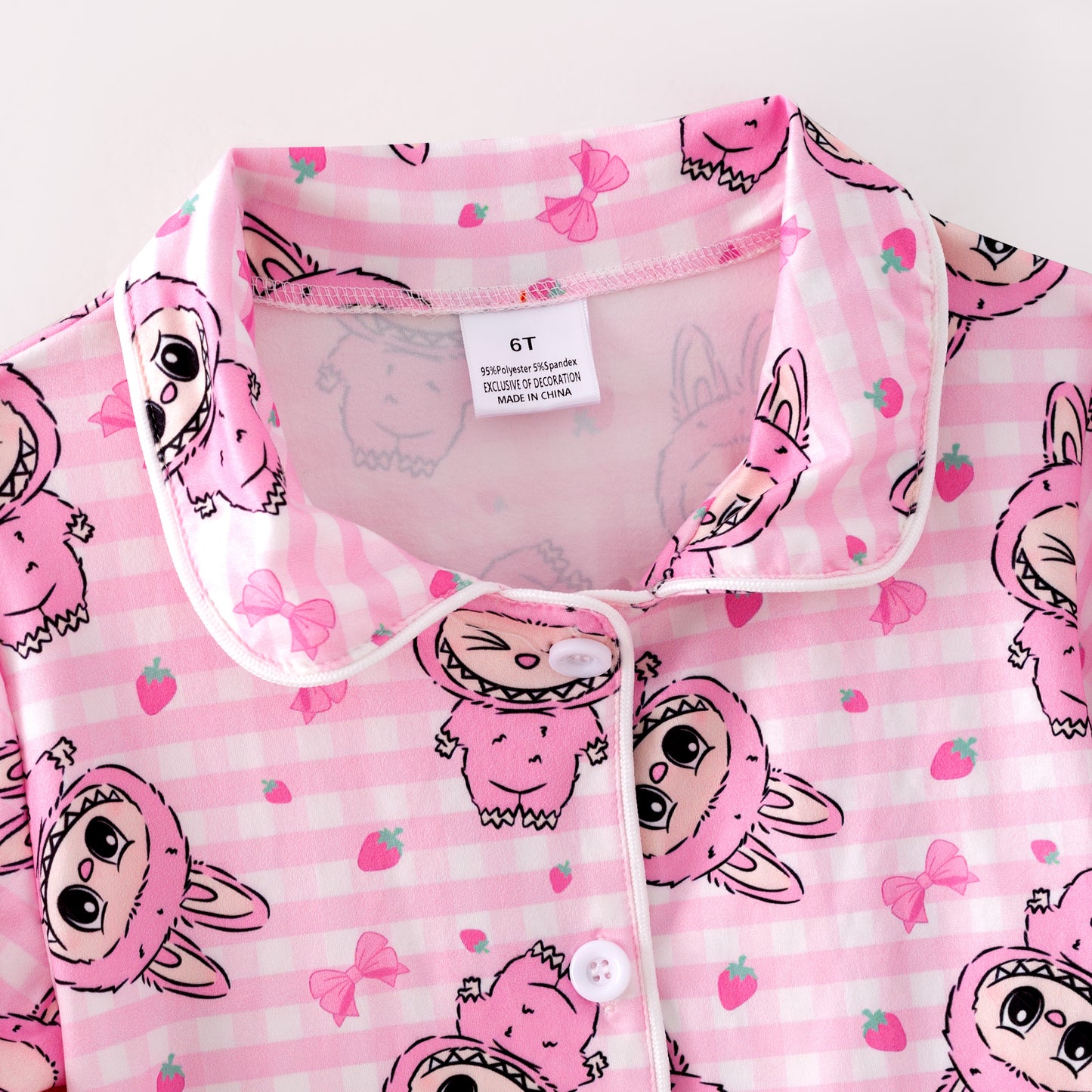 Mommy And Me Fall Labubu Cozy Fur Pajamas Set