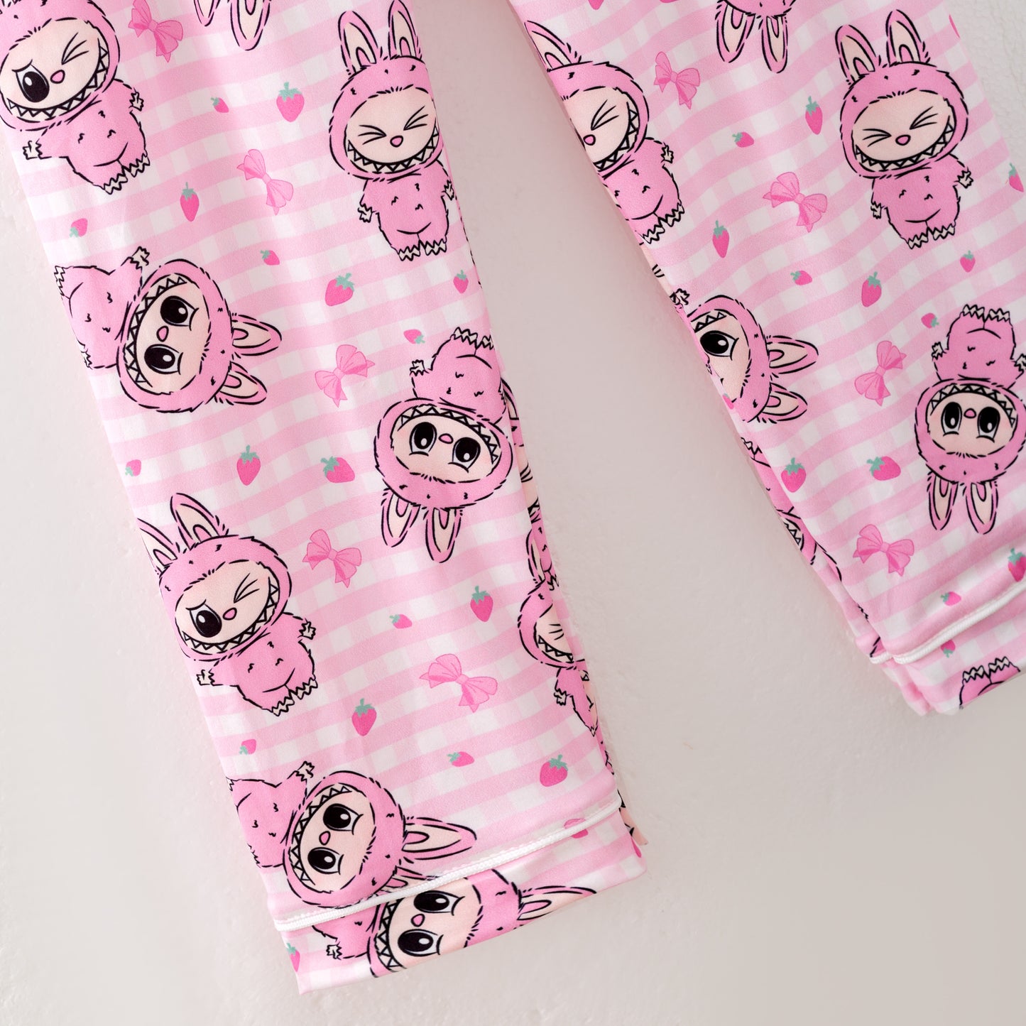 Mommy And Me Fall Labubu Cozy Fur Pajamas Set