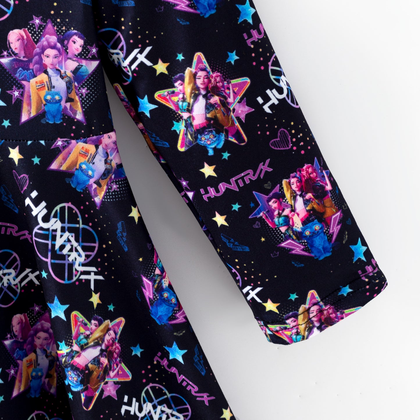 2026 Summer K-pop Demon Hunter Short Sleeves Twirl Dress