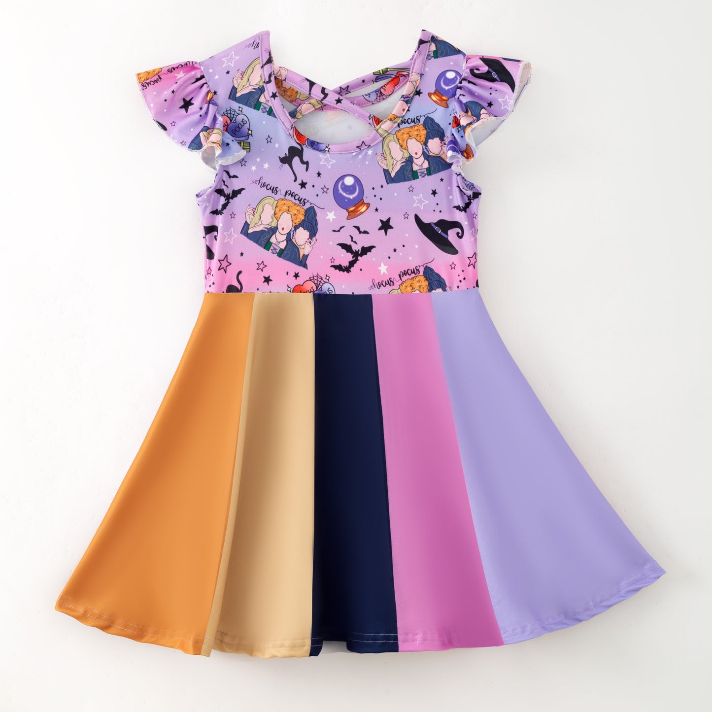 Girls Halloween Costumes Boutique Muti-Colors Dress