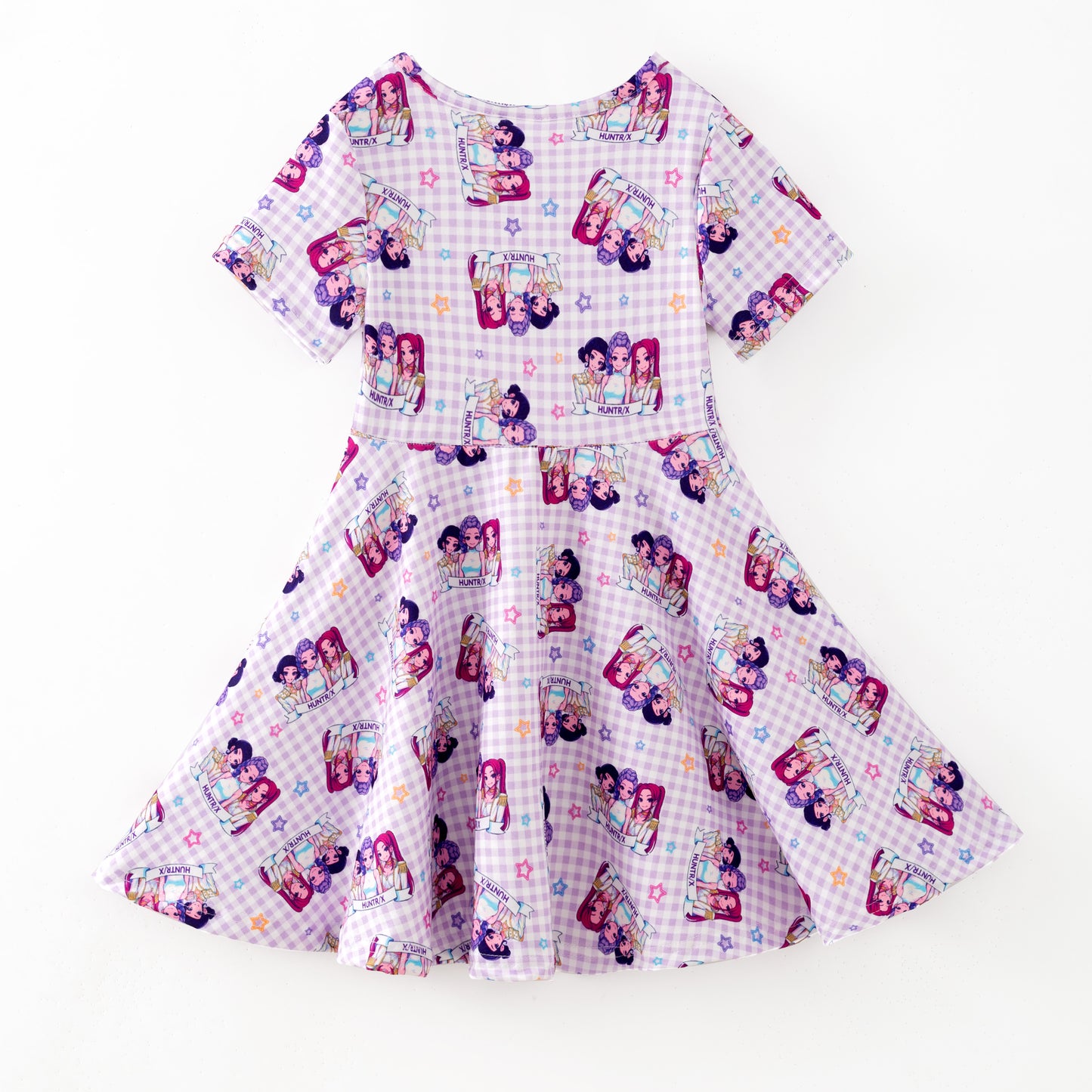 2025 Fall Popular Kpop Demon Hunter Soft Twirl Dress