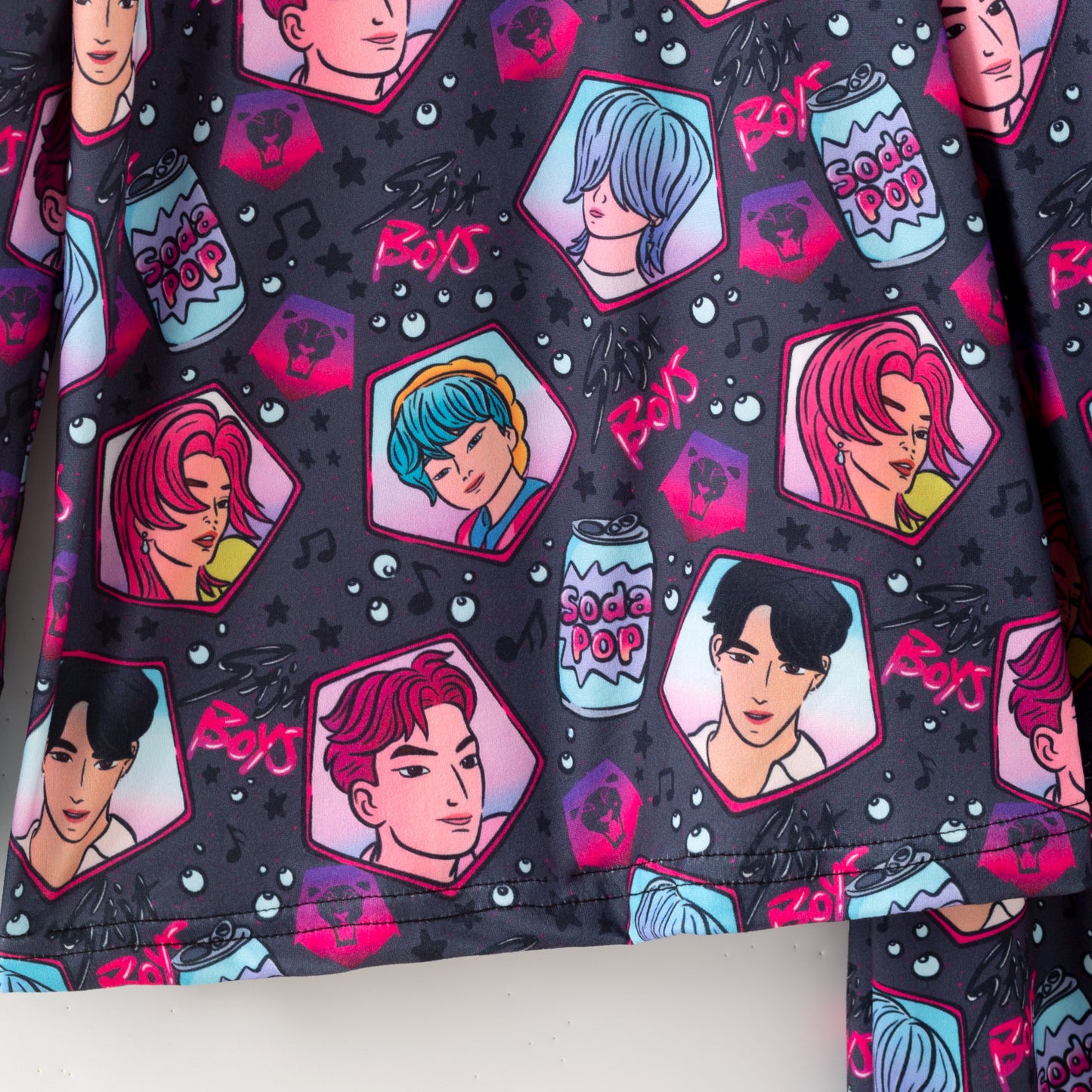 Boys Fall Kpop Demon Hunter SAJA BOYS Pajamas Set