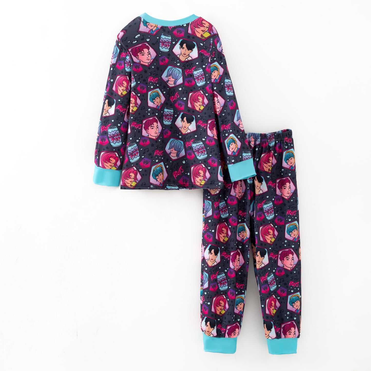 Boys Fall Kpop Demon Hunter SAJA BOYS Pajamas Set