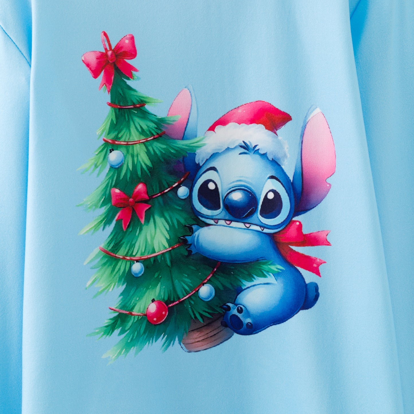 Boys Winter Christmas Santa Cartoon Cozy Pajamas Set