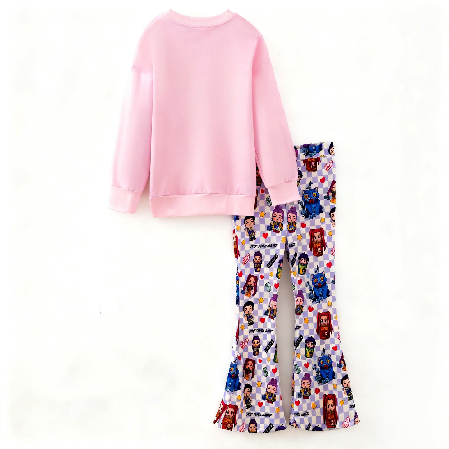 2025 Fall Winter Kpop Demon Hunter Popular Pant Set Collection