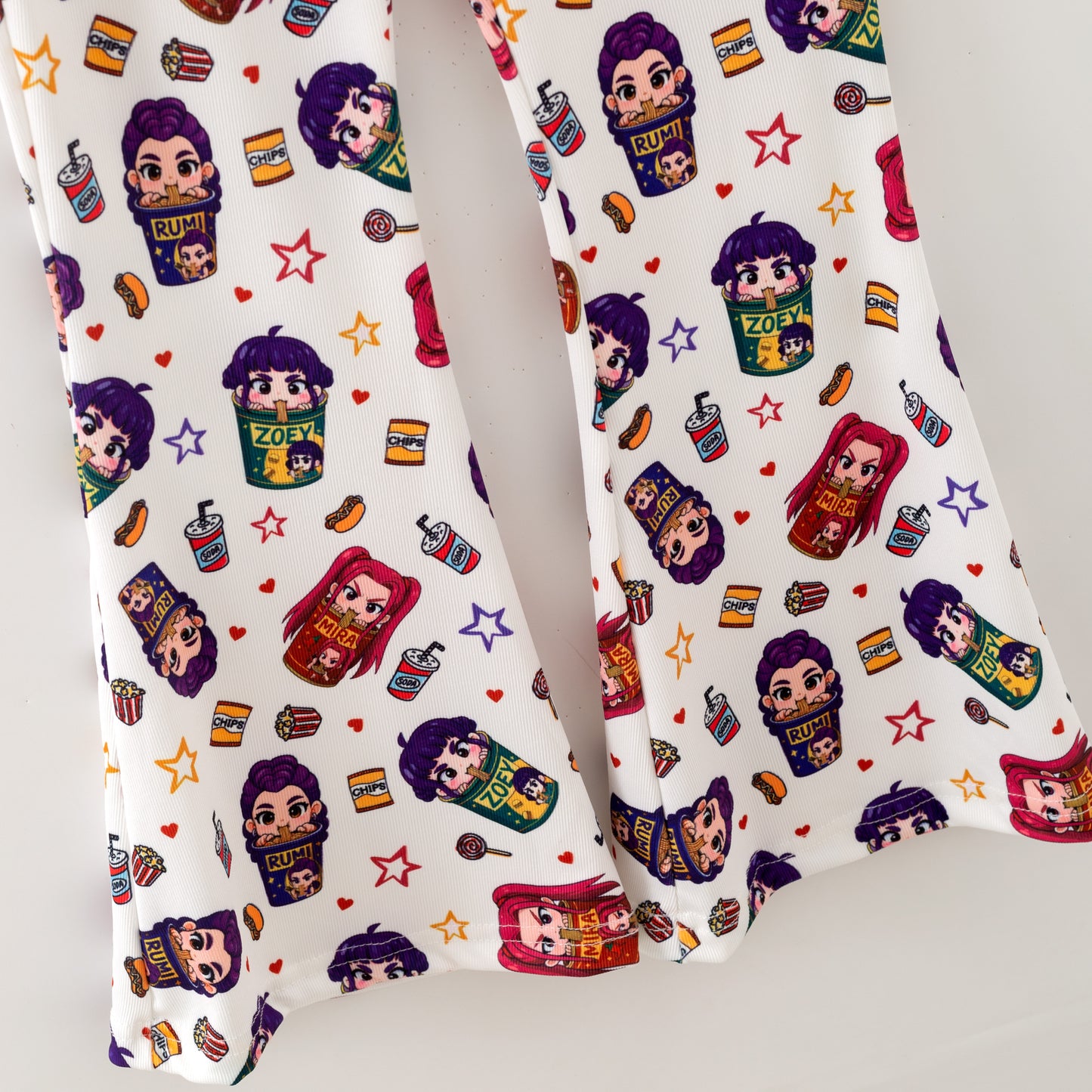 2025 Fall Winter Kpop Demon Hunter Popular Pant Set Collection