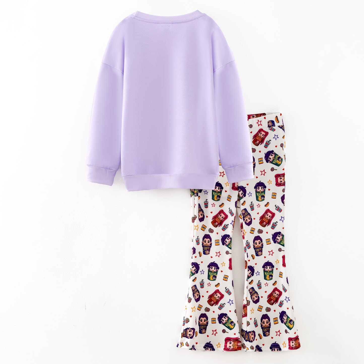 2025 Fall Winter Kpop Demon Hunter Popular Pant Set Collection