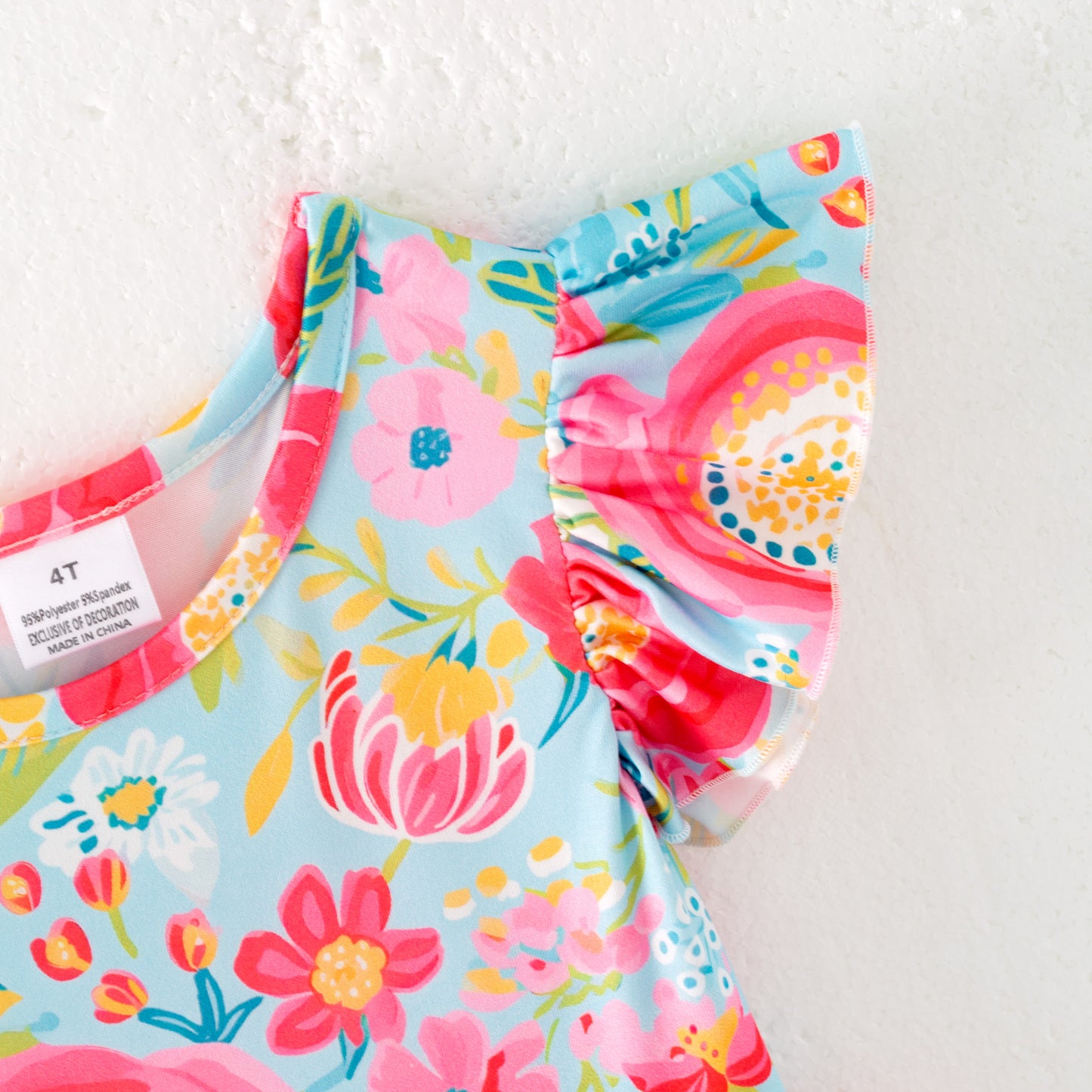 Mommy And Me Mother's Day Flower Print Dress