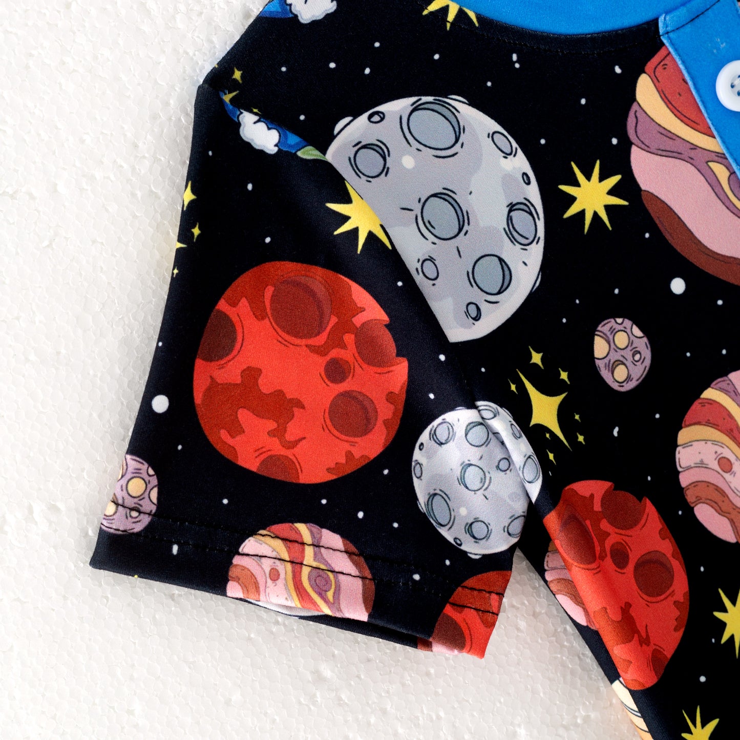 Boys Summer Planet Print Pocket T-Shirt