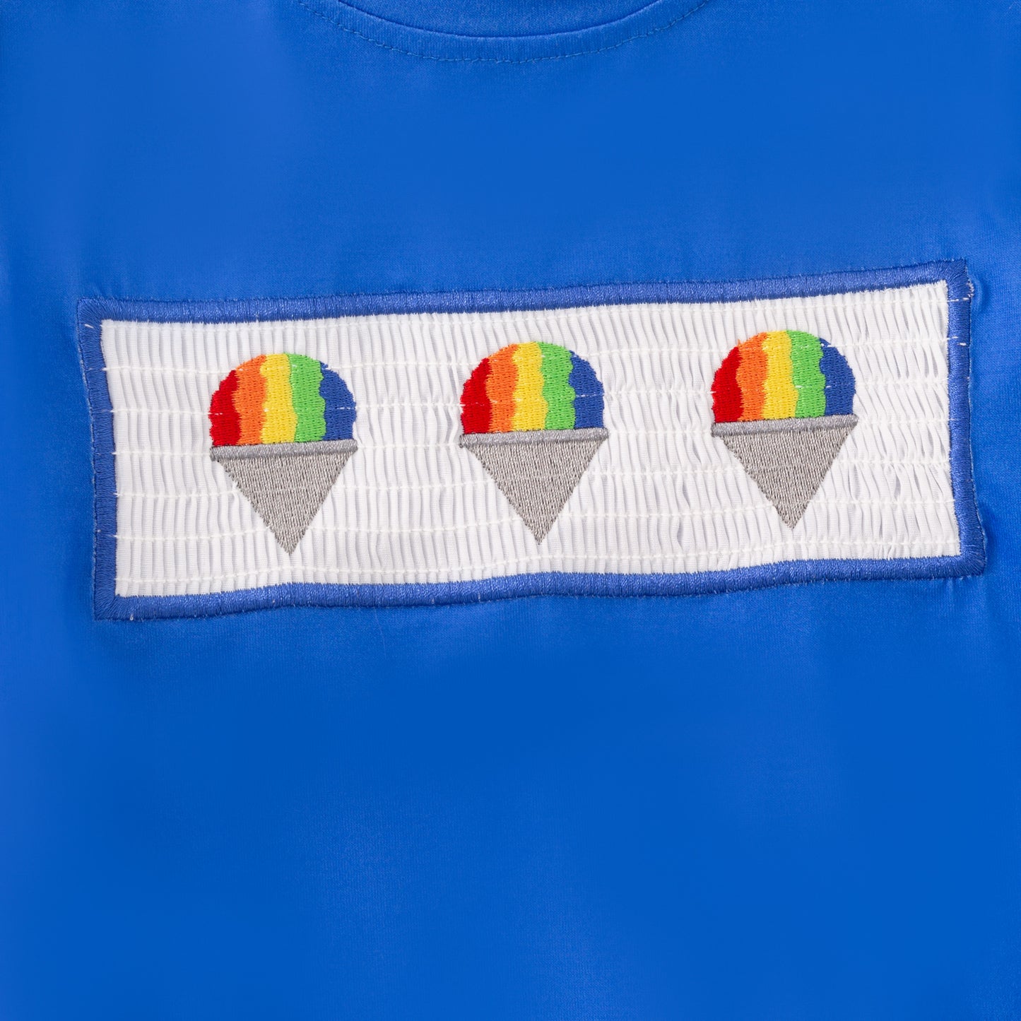 Sibling Summer Kids Rainbow Embroidery Short Set & Romper