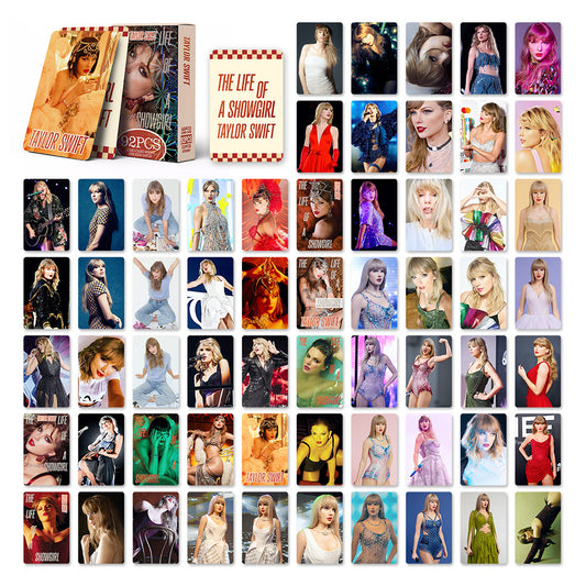 Taylor Swift “The Life of a Showgirl” Photocard Set 92pcs Double-Sided LOMO Cards Album Merch