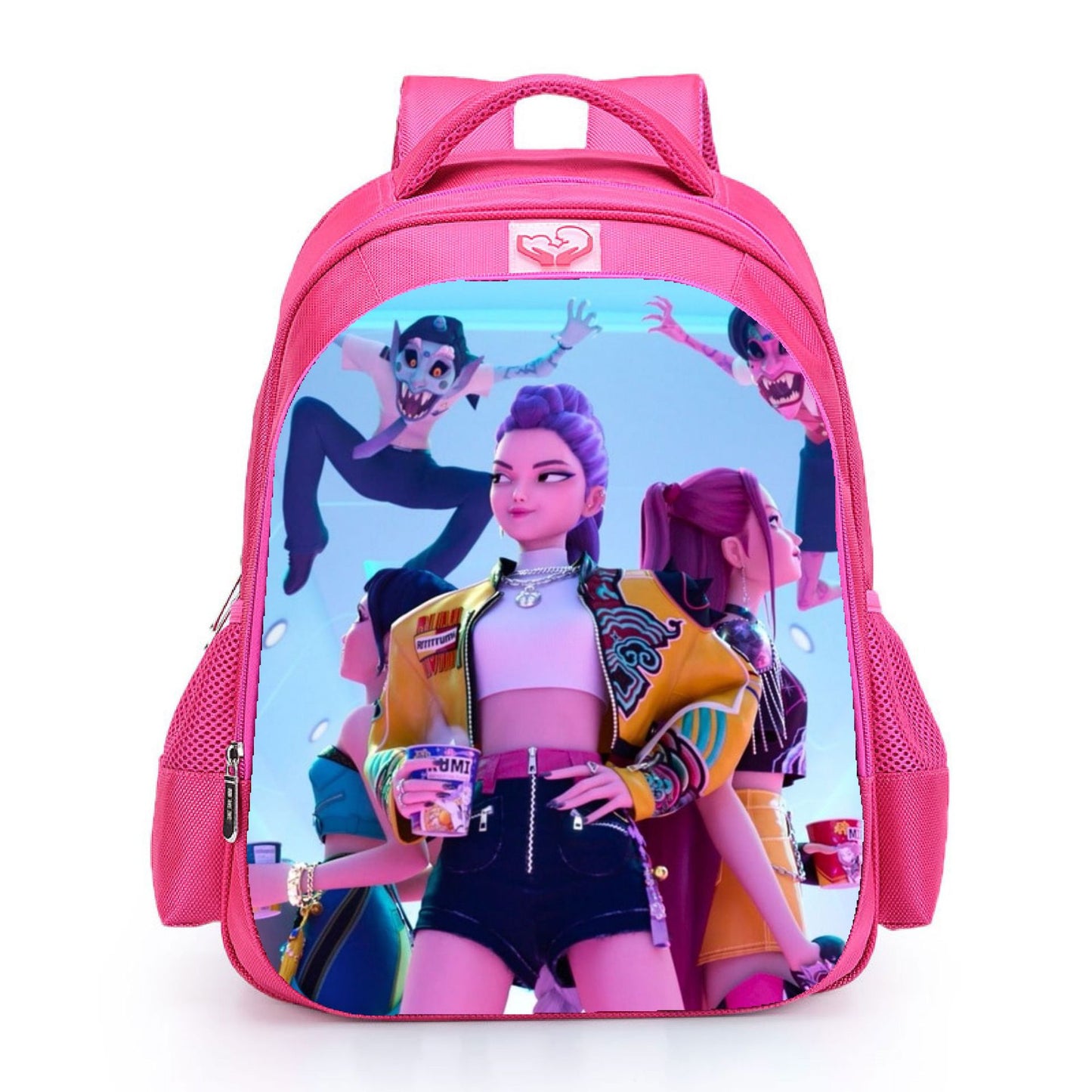 Kpop Demon Hunters Backpack – Kids & Adults, Large Capacity, Small/Medium/Large Sizes