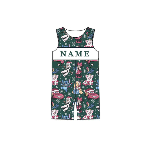 Christmas Smocked Snowman Outfit Collection – Custom Name Embroidery