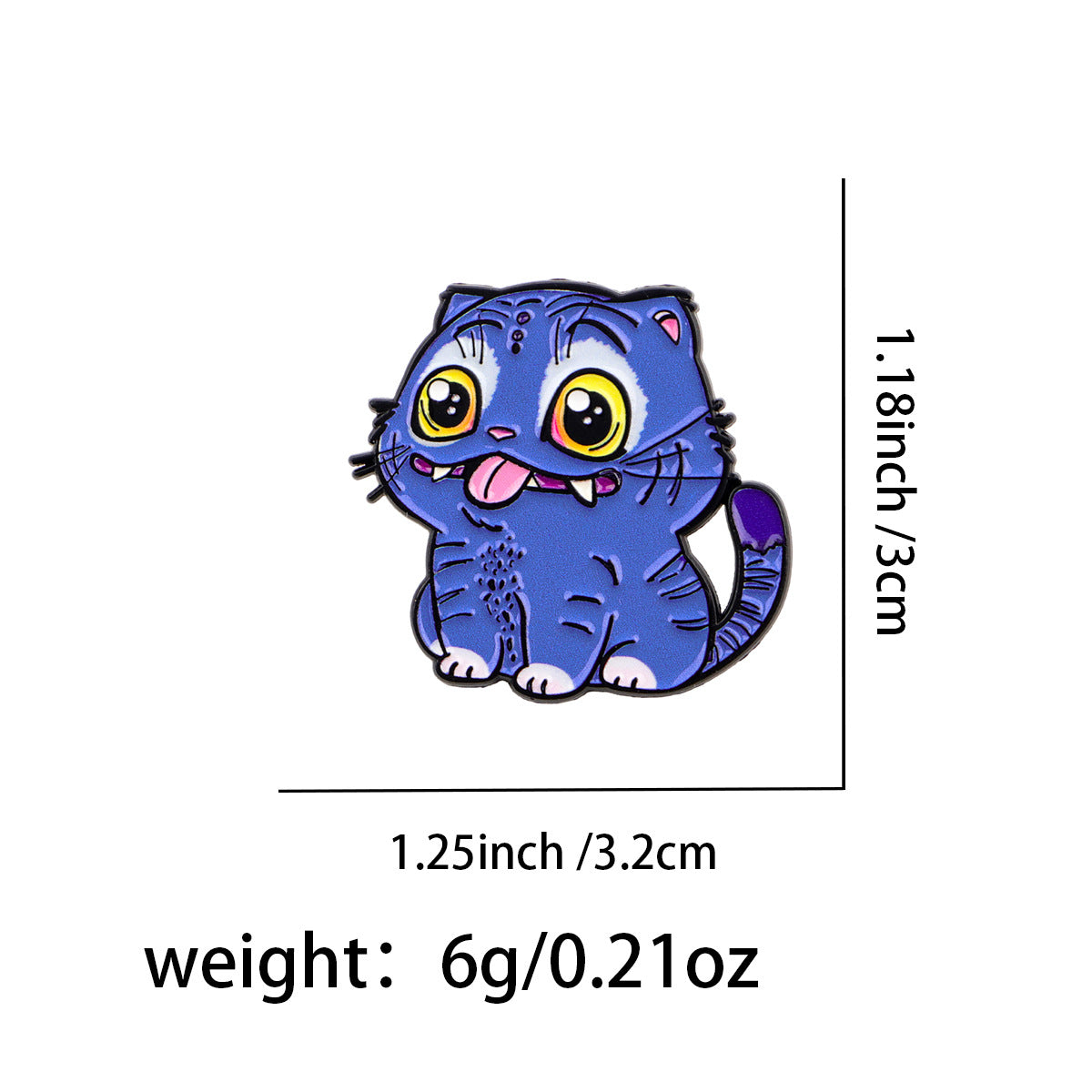 K-Pop Demon Hunters Cartoon Metal Brooch Creative Badge Pin for Bags and Clothing Accessories