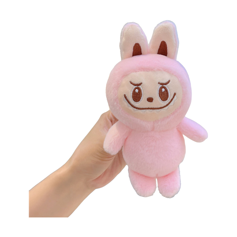 Labubu Plush Keychain – Cute Stuffed Doll Bag Charm & Universal Key Ring Accessory