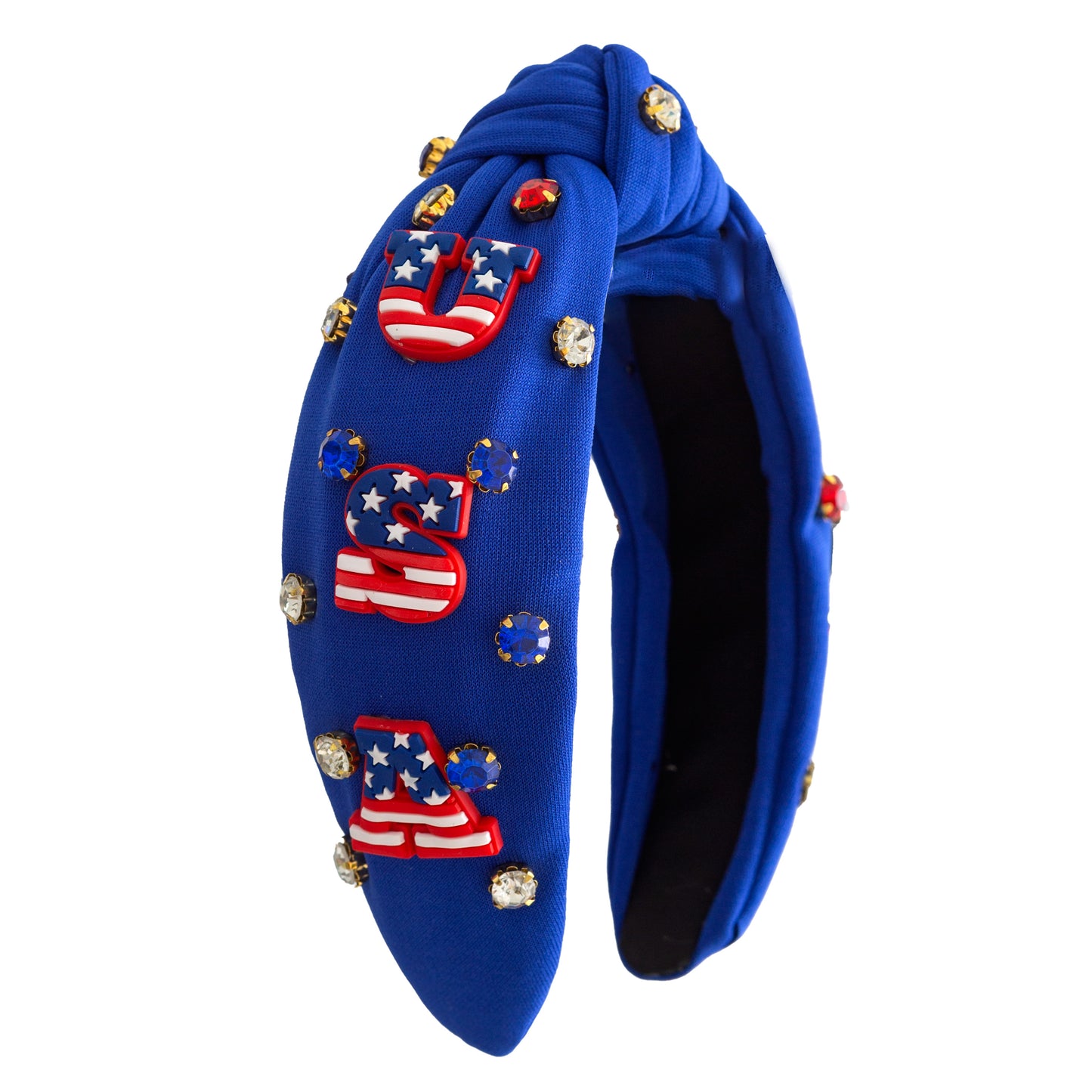 Girls Summer July 4th Patriotic Sparkle Headwear