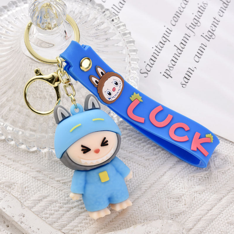 Creative Cartoon Labubu Keychain – Cute & Quirky Sheep Bag Charm