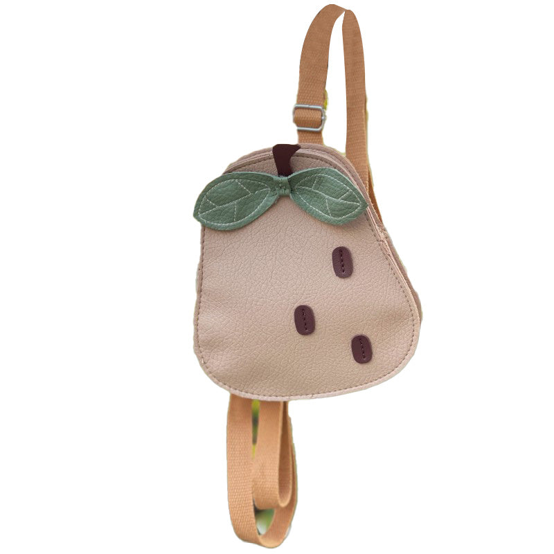 Kids' Soft Faux Leather Backpack - Durable & Stylish
