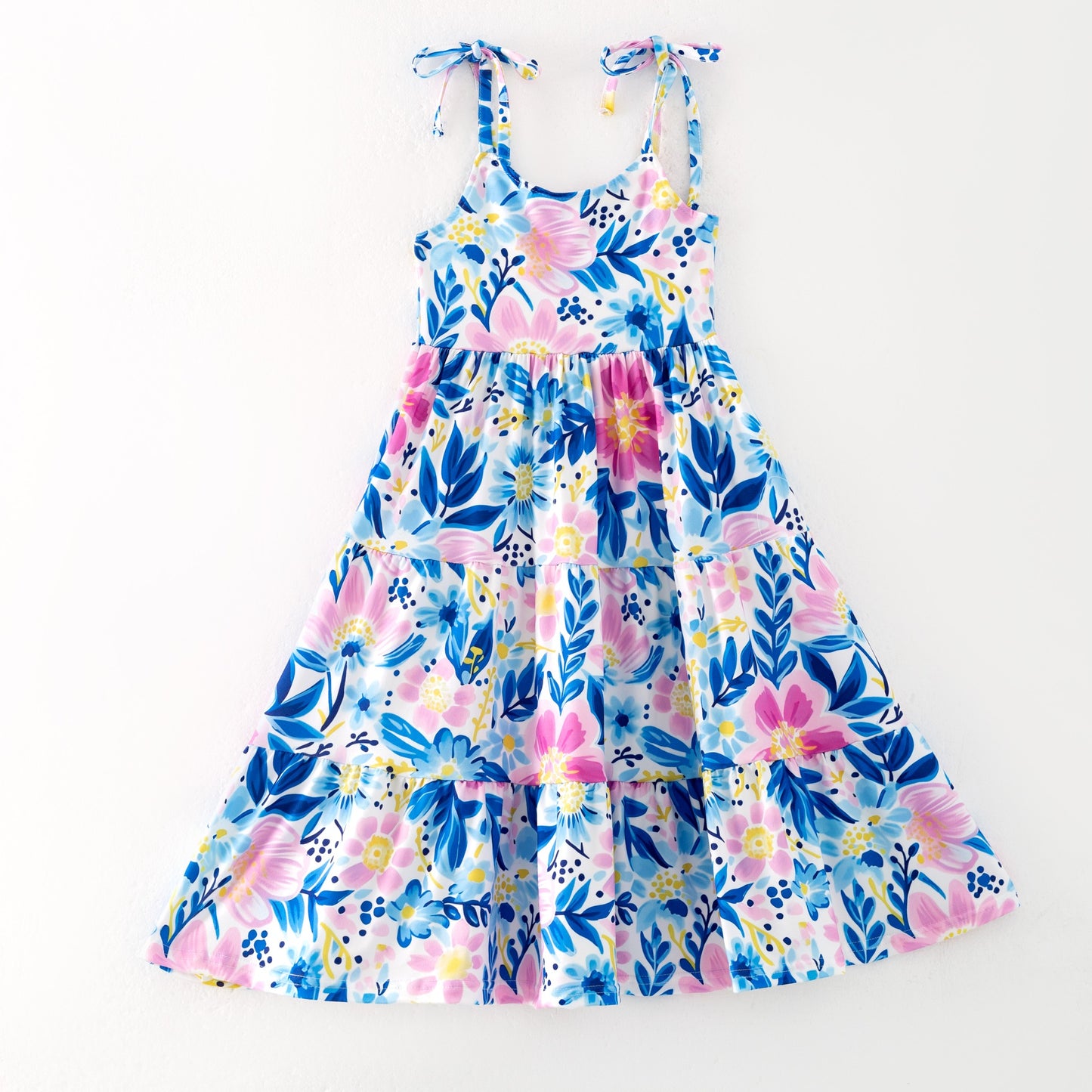 Spring Summer Mother's Day Floral Print Slip Dress
