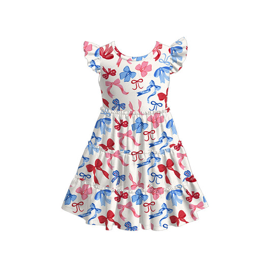 July 4th Sibling Matching Red Blue Kids Clothes