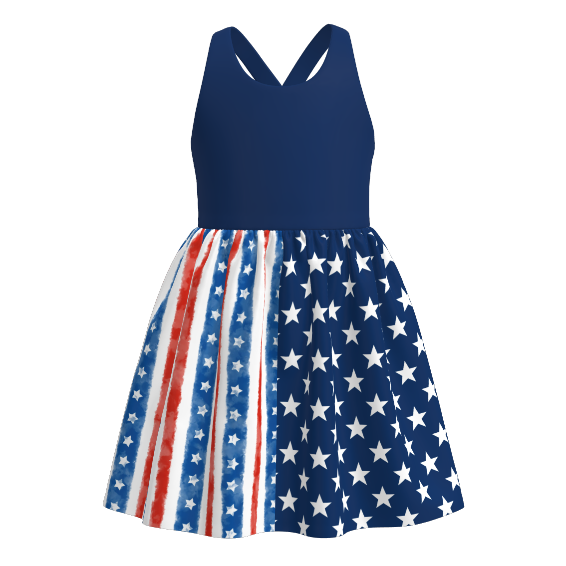 July 4th Family Kit Navy Red Stripes Star Clothes